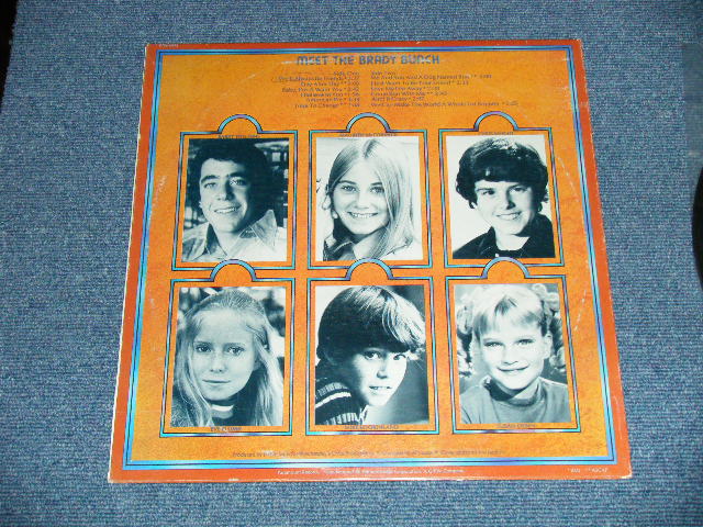 画像: BRADY BUNCH - MEET THE BRADY BUNCH  ( Ex++/Ex+++ ) / 1972 US AMERICA ORIGINAL Used LP 