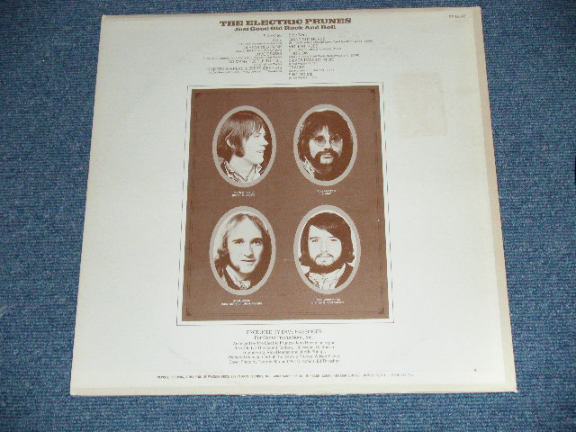 画像: ELECTRIC PRUNES - JUST GOOD OLD ROCK and ROLL : THE NEW IMPROVED ELECTRIC PRUNES ( Ex++/Ex+++ ) / 1969 US AMERICA ORIGINAL "1st Press ORANGE & BROWN  Label" Used LP 