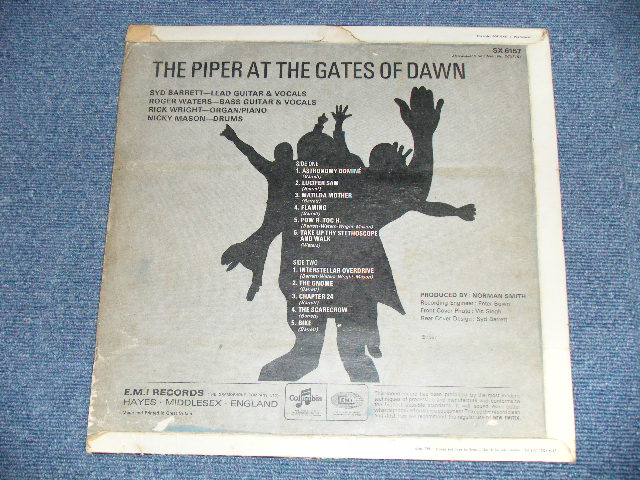画像: PINK FLOYD, THE  - THE PIPER AT THE GATES OF DAWN ( Matrix # 2/1 : VG+++,VG+++/Ex- Looks:VG+++) / 1967 UK ENGLAND ORIGINAL 1st PRESS "BLUE COLUMBIA LABEL" MONO Used LP 
