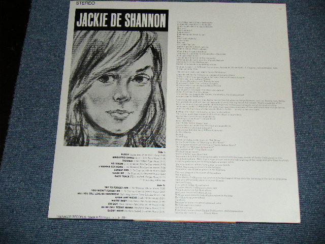 画像: JACKIE DeSHANNON  DE SHANNON - TROUBLE WITH JACKIE DEE ( EARLY TRACKS )  / 1991 DENMARK ORIGINAL "BRAND NEW" LP    Found DEAD STOCK 