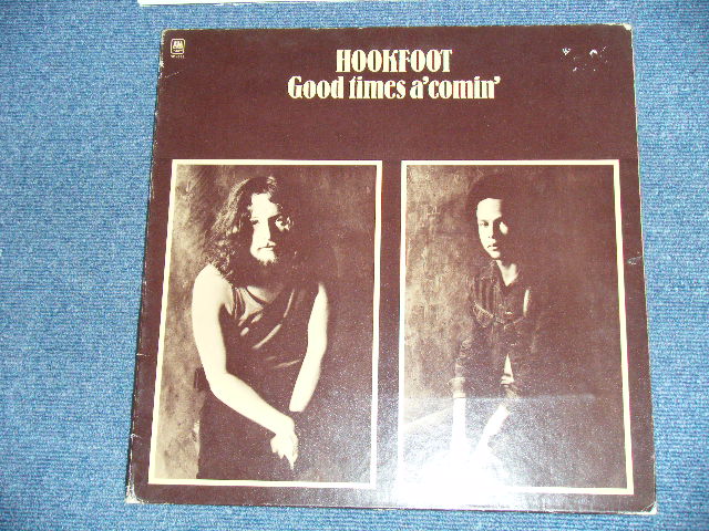 画像: HOOKFOOT - GOOD TIMES A'COMIN' ( Ex+/Ex+++ ) / 1972 US AMERICA ORIGINAL 1st Press "BROWN Label"  Used LP 