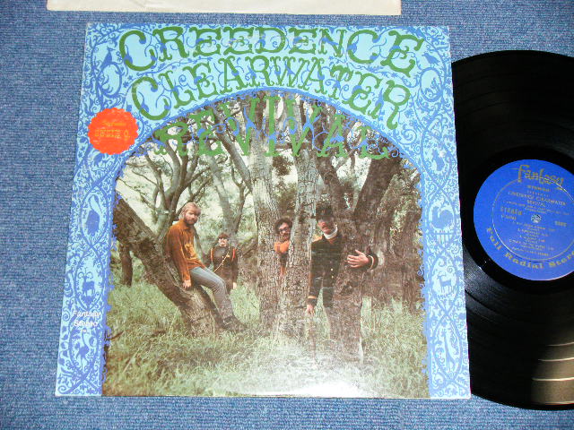 画像1: CCR CREEDENCE CLEARWATER REVIVAL - CREEDENCE CLEARWATER REVIVAL ( Matrix # F 2695/F 2696 : Ex+++/Ex+++ Looks:Ex+,Ex+++ )  / 1969 Version US ORIGINAL 2nd Press   "SUZIE Q" BLURB ON COVER "HARD Vinyl/Wax" Used LP 