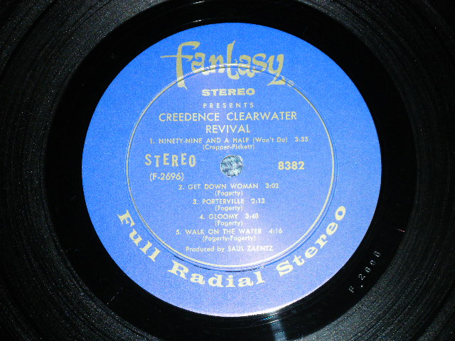 画像: CCR CREEDENCE CLEARWATER REVIVAL - CREEDENCE CLEARWATER REVIVAL ( Matrix # F 2695/F 2696 : Ex+++/Ex+++ Looks:Ex+,Ex+++ )  / 1969 Version US ORIGINAL 2nd Press   "SUZIE Q" BLURB ON COVER "HARD Vinyl/Wax" Used LP 
