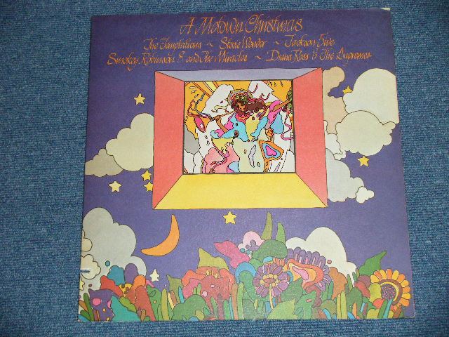 画像: V.A. OMNIBUS (The TEMPTATIONS / STEVIE WONDER / JACKSON 5 / SMOKEY ROBINSON & The MIRACLES / DIANA ROSS & The SUPREMES ) - A MOTOWN CHRISTMAS  ( 1st Press "WINDOW" Jacket : Ex++/Ex+++ )  / 1973 US AMERICA ORIGINAL Used  2-LP  