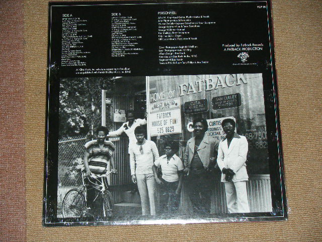 画像: THE FATBACK BAND - LET'S DO IT AGAIN / US Reissue Brand New Sealed LP Out-Of-Print  