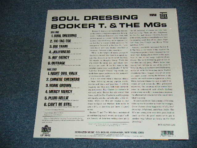 画像: BOOKER T AND THE MG's - SOUL DRESSING / 2000 US Reissue 180 Gram Heavy Weight Brand New Sealed LP  