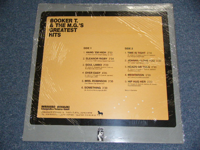 画像: BOOKER T.& THE MG'S - GREATEST HITS / 1980 GERMANY REISSUE Brand New Sealed LP 