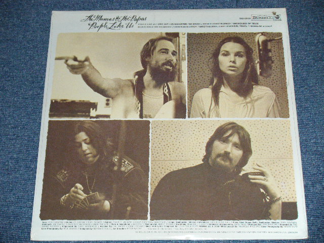 画像: The MAMAS & The PAPAS -  PEOPLE LIKE US (Withut/NO INSERTS) (Ex/Ex++ A-1,B-1:VG WARP BB) / 1971 US AMERICA ORIGINAL "1st Press" UsedLP 