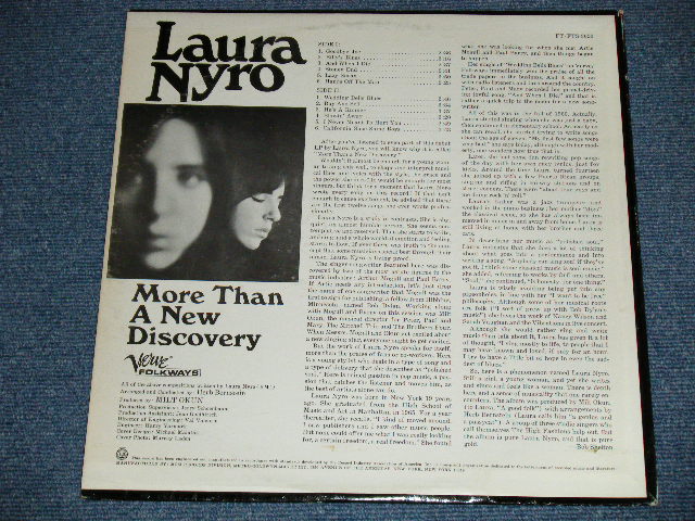 画像: LAURA NYRO - MORE THAN A NEW DISCOVERY /  1967 US AMERICA ORIGINAL Mono Used LP