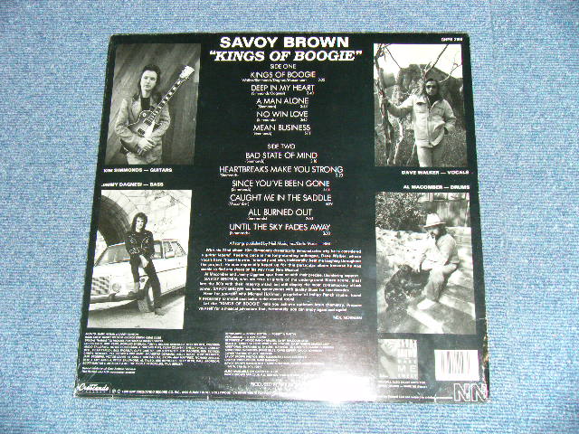 画像: SAVOY BROWN - KINGS OF BOOGIE  (SEALED) / 1989 US AMERICA   ORIGINAL "BRAND NEW SEALED" LP 