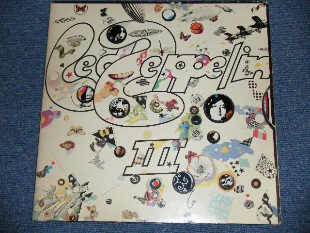 画像: LED ZEPPELIN -  III ("PR" at Bottom Label) ( LOUD CUT)  ( Matrix #  A)ST-A-702005-A (1) one  Mastercraft PR -So Mote Be It- AT B)ST-A-702006-B △ (2) two  Mastercraft PR  -So Mote Be It- AT ) (  Ex+/Ex++,A-1:Ex+, B-2:Ex-)  / 1970 US ORIGINAL "1st Press '1841 BROADWAY' Label"  Used LP 