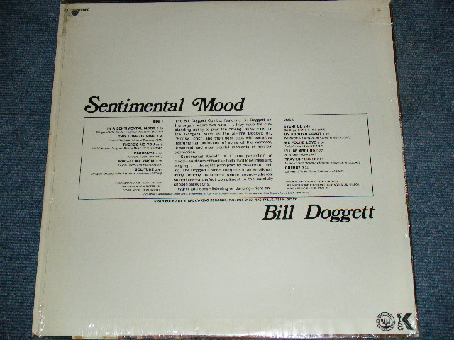 画像: BILL DOGGETT -  SENTIMENTAL MOOD / 1970 US ORIGINAL Used LP 