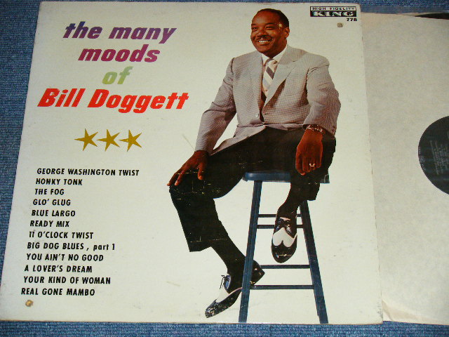 画像1: BILL DOGGETT -  THE MANY MOODS OF / 1960  US ORIGINAL MONO Used LP 
