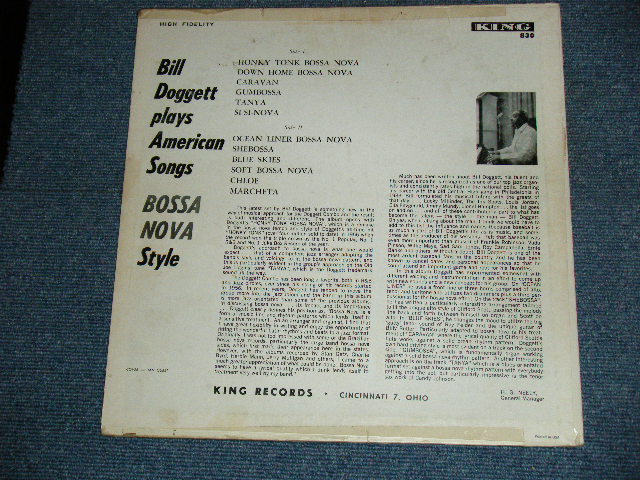 画像: BILL DOGGETT -   PLAYS AMERICAN SONGS BOSSA NOVA STYLE / 1960  US ORIGINAL MONO Used LP 