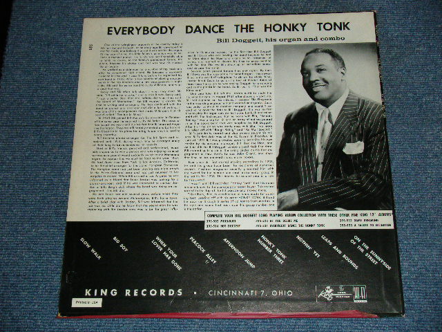画像: BILL DOGGETT -  EVERYBODY DANCE THE HONKY TONK (Ex++/Ex++ Looks:Ex+++) / 1958  US AMERICA ORIGINAL "BLACK Label" MONO Used LP 