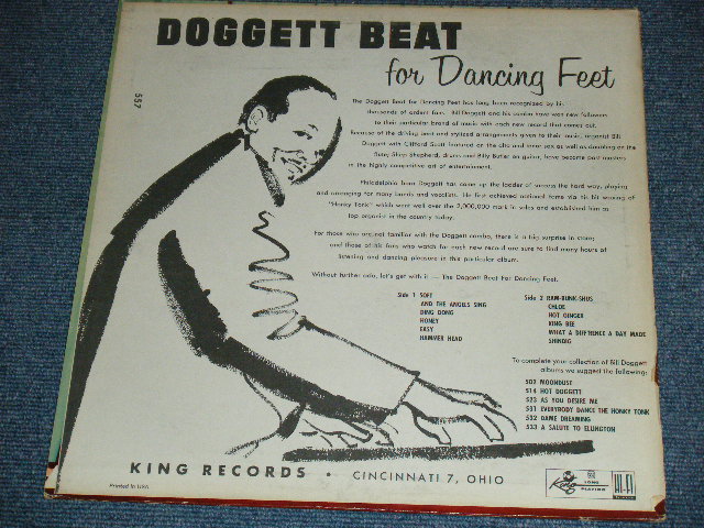 画像: BILL DOGGETT -  DOGGETT BEAT FOR DANCING FEET / 1958   US ORIGINAL MONO Used LP 