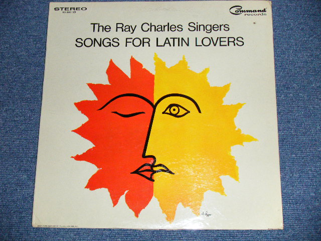 画像: RAY CHARLES SINGERS - SONGS FOR LATIN LOVERS  ( Produced by  ENOCH LIGHT : Ex++/Ex+++) / 1960's   US AMERICA ORIGINAL STEREO  Used LP 