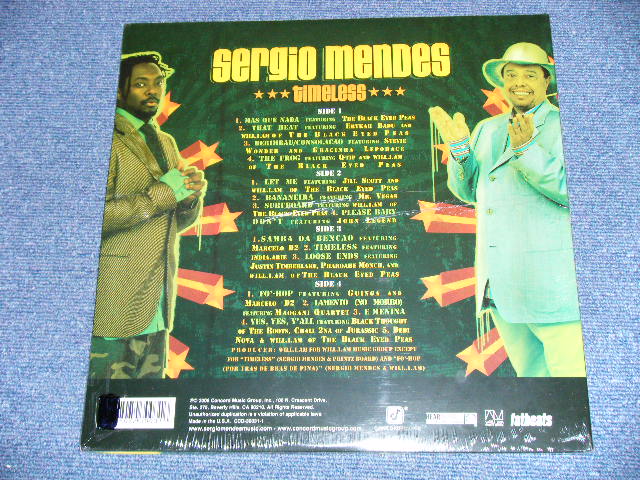 画像: SERGIO MENDES + V.A. - TIMELESS  (SEALED)  / 2006 US AMERICA Original "BRAND NEW SEALED" 2-LP 