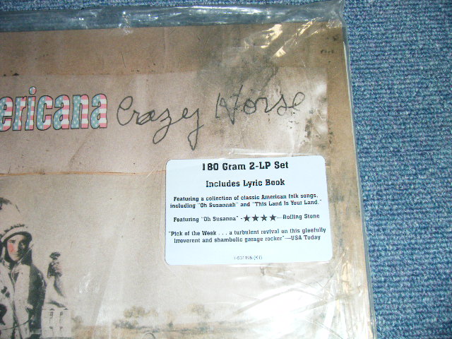画像: NEIL YOUNG with CRAZY HORSE  -  AMERICANA  ( SEALED)  /  2012  UK ENGLAND+EU  ORIGINAL "180 gram Heavy Weight" "BRAND NEW SEALED" 2-LP's 