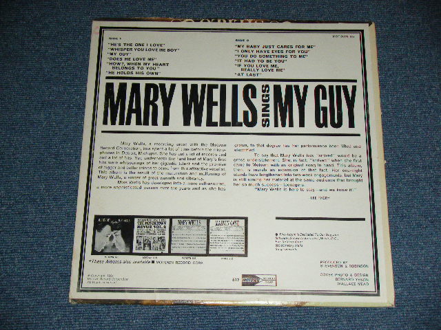 画像: MARY WELLS - SINGS MY LOVE ( Ex/VG+++ ) / 1964 US AMERICA ORIGINAL MONO Used LP  