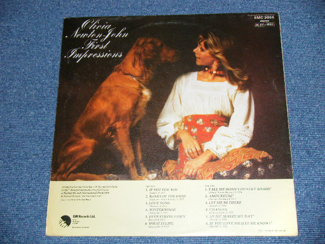 画像: OLIVIA NEWTON-JOHN -  FIRST IMPRESSIONS ( Ex++/Ex++)  /1974 UK ENGLAND  ORIGINAL Used LP 