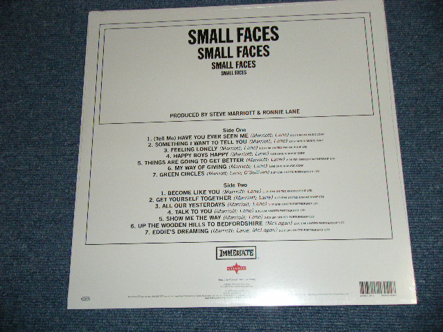 画像: SMALL FACES - SMALL FACES ( SEALED ) / 2012 UK ENGLAND  "OFFICIAL RE-MASTERS SERIES" "BRAND NEW SELF SEALED"  LP