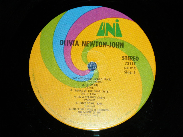 画像: OLIVIA NEWTON-JOHN - IF NOT FOR YOU ( 1st Debut Album : Ex+++,Ex++/Ex+++)   / 1971 US Original  LP  