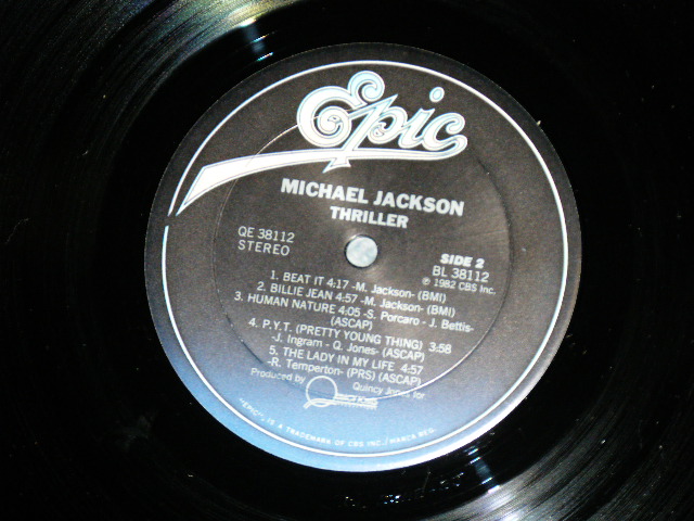 画像: MICHAEL JACKSON - THRILLER ( MINT-/MINT- ) / 1982 US AMERICA ORIGINAL Used LP  