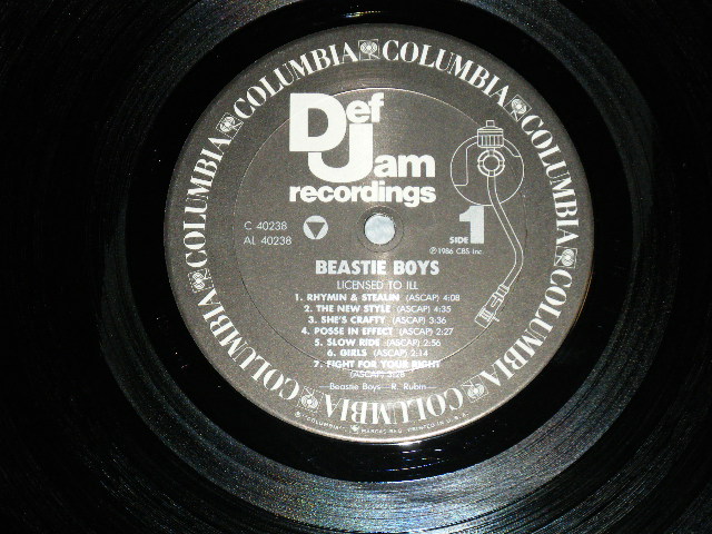 画像: BEASTIE BOYS - LICENCE TO IL  ( Ex+++Ex+++)   / 1986 US ORIGINAL Used LP 