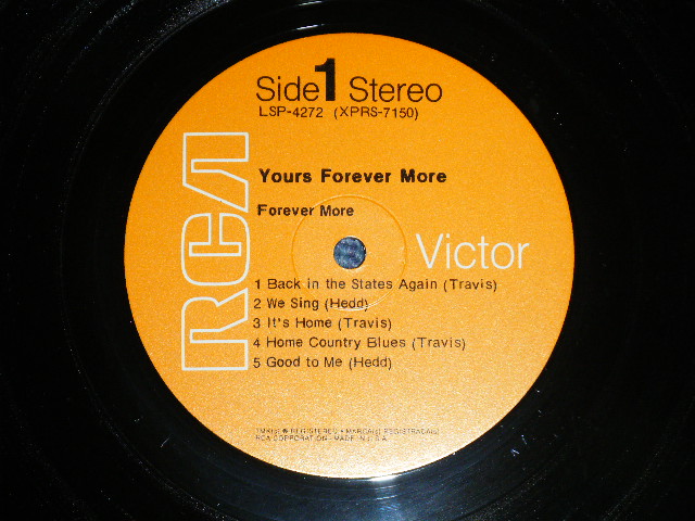 画像: FOEVER MORE (Pre AVERAGE WHITE BAND) -  YOUR FOREVER ,ORE  (Ex+++/Ex+++) / 1970 US AMERICA ORIGINAL Used  LP