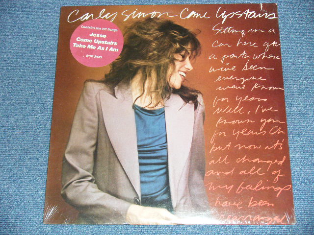 画像1: CARLY SIMON - COME UPSTAIERRS (SEALED) / 1980 US AMERICA ORIGINAL "Brand New SEALED"  LP