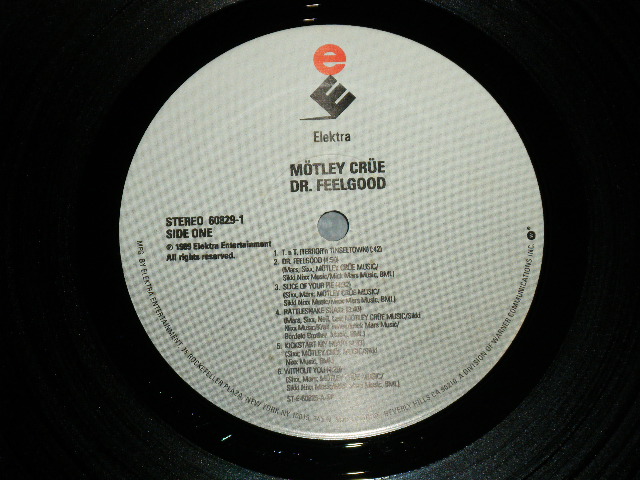 画像: MOTLEY CRUE Mötley Crüe - DR.FEELGOOD (Ex+++/MINT-) / 1989 US AMERICA ORIGINAL Used  LP 