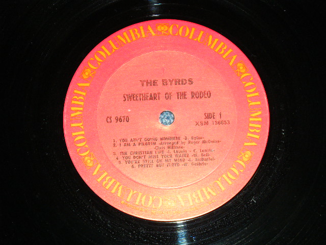 画像: THE BYRDS - SWEETHEART OF THE RODEO  (  Matrix #A)1B/B)1E : Ex+/Ex+++ Looks:Ex++)  / 1971 US AMERICA REISSUE Label STEREO Used LP