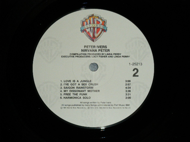 画像: PETER IVERS - NIRVANA PETER   ( Ex/Ex+++ Looks:Ex++) / 1985 US AMERICA ORIGINAL  Used LP 