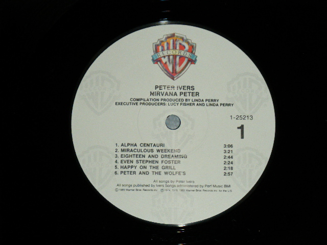 画像: PETER IVERS - NIRVANA PETER   ( Ex/Ex+++ Looks:Ex++) / 1985 US AMERICA ORIGINAL  Used LP 