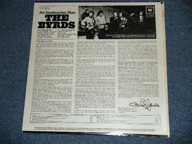 画像: THE BYRDS - MR.TAMBOURINE MAN ( Matrix # A)2B /B)2B Ex+++,Ex+/MINT- ) / 1965 ORIGINAL 1st Press "GURANTEED HIGH FIDELITY  Label" MONO Used LP