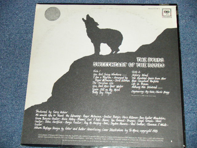 画像: THE BYRDS - SWEETHEART OF THE RODEO  (  Matrix #A)1D/B)1A : Ex+/MINT-)  / 1968 US AMERICA ORIGINAL "360 SOUND Label" STEREO Used LP