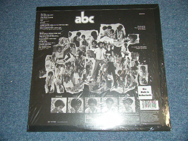 画像: JACKSON FIVE 5 - ABC (MINT-/MINT-) / 2000's  UK ENGLAND & NETHERLANDS REISSUE "ISLAND 50" " 180 Gram Heavy Weight" Used LP 