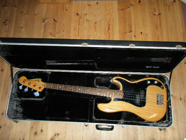 画像: FENDER　フェンダー   PRECISION BASS Original  NATURAL COLOR  with HARD CASE   / 1980 USA AMERICA 