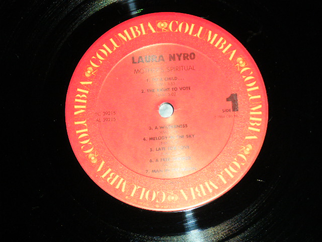 画像: LAURA NYRO - MOTHER'S SPIRITUAL ( Ex++/Ex+++)  /  1984 US AMERICA ORIGINAL Used LP 