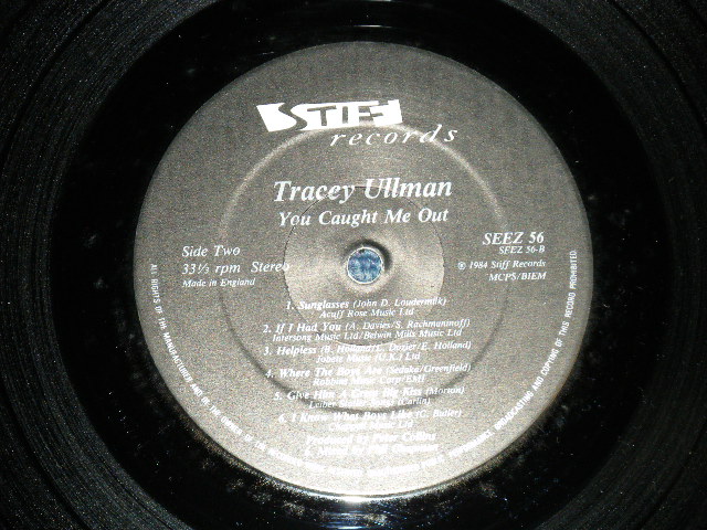 画像: TRACEY ULLMAN - YOU CAUGHT ME OUT ( MINT-/MINT)   / 1984 UK ENGLAND ORIGINAL Used LP 