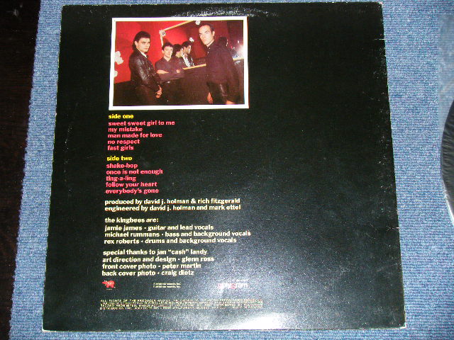 画像: The KINGBEES - THE KINGBEES  ( Ex+/Ex+++)   / 1980 US AMERICA ORIGINAL Used LP 