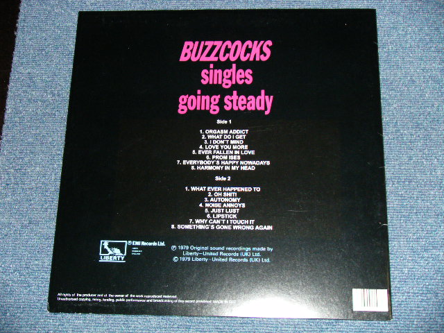 画像: BUZZCOCKS - SINGLES STEADY   ( Ex++/MINT ) /  1980's EUROPE REISSUE Used LP