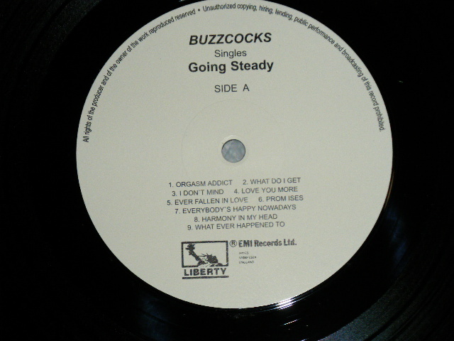 画像: BUZZCOCKS - SINGLES STEADY   ( Ex++/MINT ) /  1980's EUROPE REISSUE Used LP