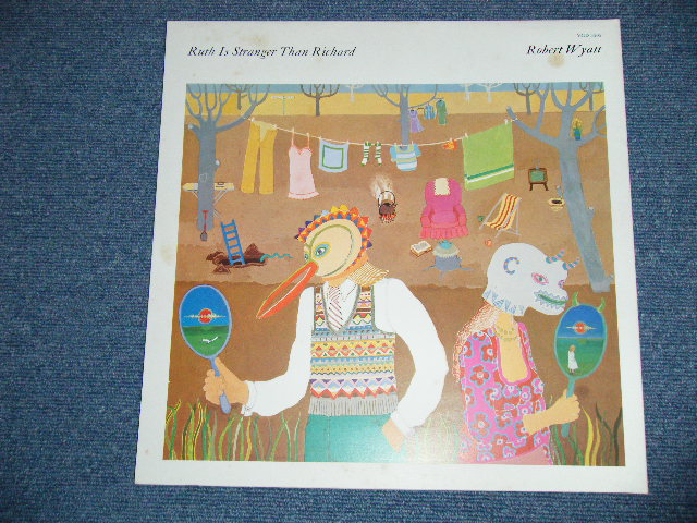 画像: ROBERT WYATT of JETHRO TULL - ROCK BOTTOM ; RUTH IS STRANGER THAN RICHARD  ( Ex+++/MINT  ) /  1980's UK REISSUE  Used  2-LP 