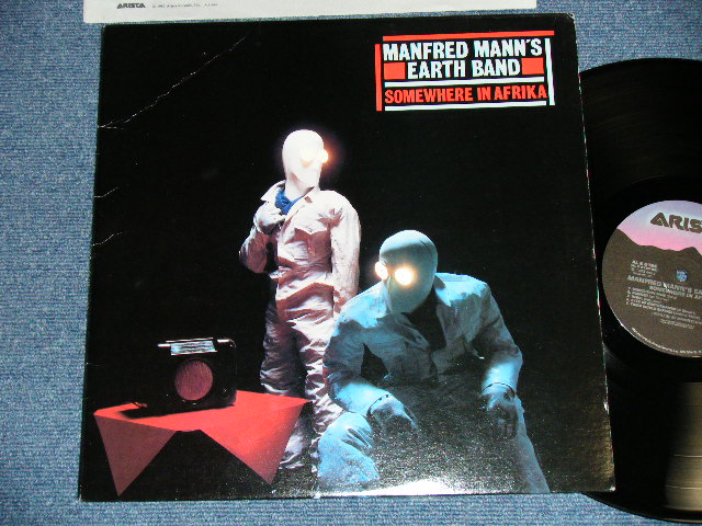画像1: MANFRED MANN'S EARTH BAND - SOMEWHERE IN AFRICA  (Ex++/Ex+++) / 1982 US AMERICA   ORIGINAL Used LP 