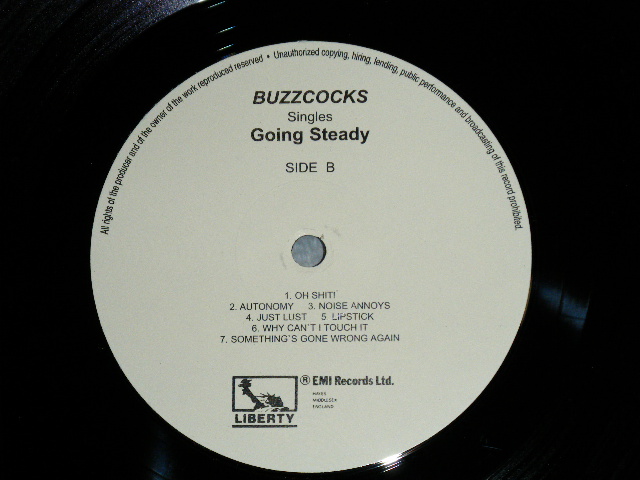 画像: BUZZCOCKS - SINGLES STEADY   ( Ex++/MINT ) /  1980's EUROPE REISSUE Used LP