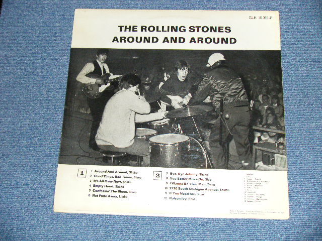 画像: ROLLING STONES - AROUND AND AROUND ( Ex++/Ex+++ ) /  1970's WEST-GERMANY "2nd Press Label"  Used LP 