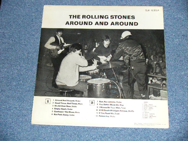 画像: ROLLING STONES - AROUND AND AROUND ( Ex++/Ex+++ ) /  1970's WEST-GERMANY "2nd Press Label"  Used LP 