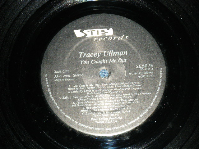 画像: TRACEY ULLMAN - YOU CAUGHT ME OUT ( MINT-/MINT)   / 1984 UK ENGLAND ORIGINAL Used LP 